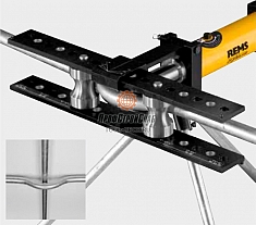 Применение трубогиба гидравлического ручного Rems Python Set St 3/8"-1/2"-3/4"-1"-1 1/4"