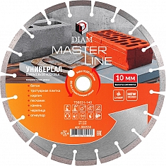 Сегментный алмазный круг Diam Master Line 1A1RSS Универсал 300 мм
