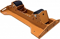 Усиленная вращательная роликовая опора для труб ПНДело РО-1820ТВ